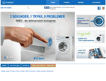 Tablet Screenshot of indesit.no